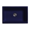 Whitehaus 30" Rvrsbl Sink W/ Elegant Beveled Front Apron On One Side And 2" Lip WHQ5530-BLUE